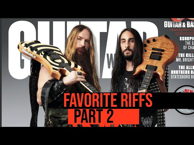 Zakk Wylde and Dario Lorina walk you through their favorite Black Label Society riffs (part 2) class=