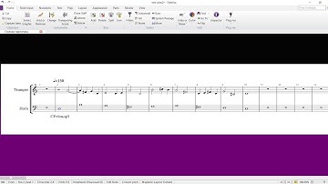 Compare automatic playback by Sibelius and MGen [brass]