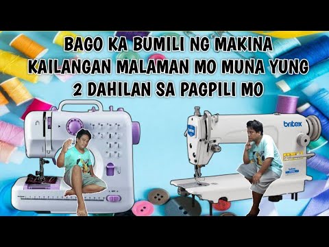 Video: Sewing machine mini - mataas ang kalidad at mabilis na pananahi