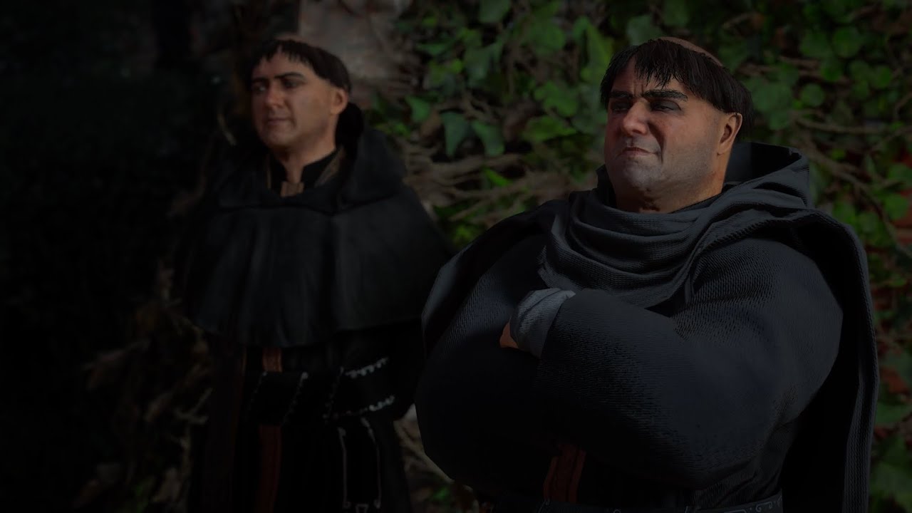 ‘Brother Quiescis’ fluting challenge in Canterbury! Assassin’s Creed Valhalla!