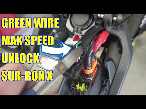 How to Remove the Speed limiter Sur-Ron X Light-bee (Green Wire) FREE HACK