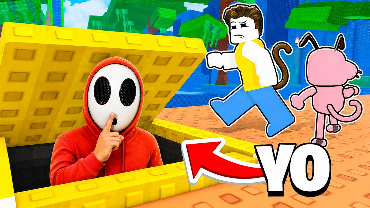 Hice TRAMPA En ESCONDIDAS EXTREMAS En ESCAPA DEL MONO 🤫