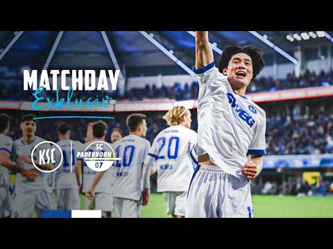 Fast-paced draw | KSC Matchday Exclusive: SC Paderborn 07 - KSC
