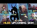 Free valentina msc skin  hylos new skin  project next  2024  mobile legends whatsnext