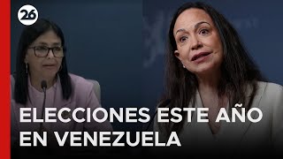  Mara Corina Machado Spokes  Elections Could Be Held This Year In Venezuela