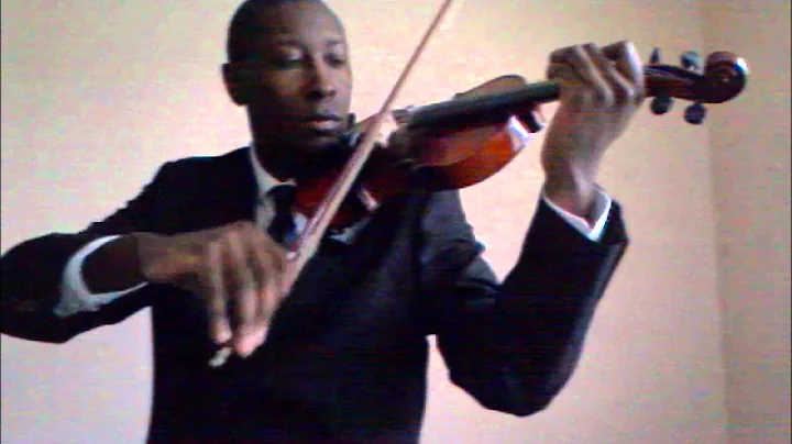 Beginner Violinist Rawle Austin Performs Oranges a...