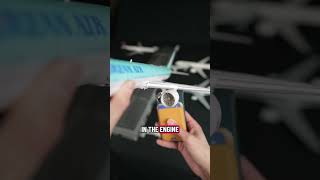 I made a paper airplane Korean Air Boeing 777-300ER! #papercraft #hermercraft #koreanair