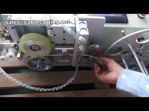 Automatic Cable Winding and Tying Machine with Counter Meter Function