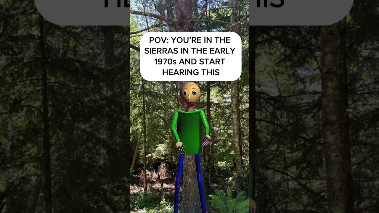 Quite a sound in the Sierras