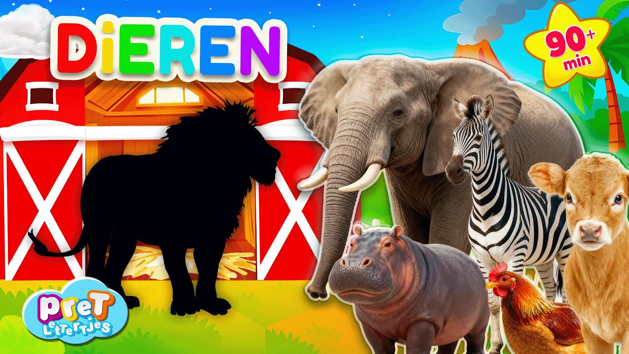 Dierengeluiden en meer - Wie Zit Daar Verstopt? ⭐️ voor Peuters