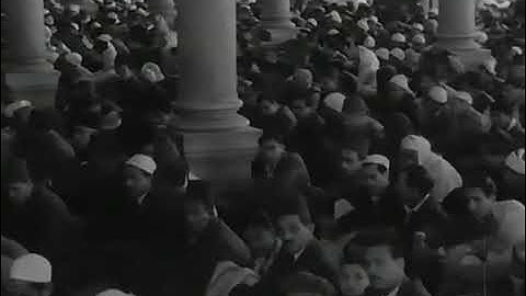 آية من سورة يوسف مع الأذان للشيخ أبو العينين شعيشع من فيلم النائب العام عام 1952م