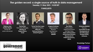 The golden record: a single source of truth in data management