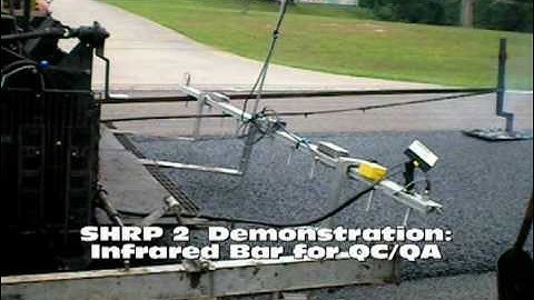 SHRP 2 Demonstration: Infrared Bar for QC/QA, from the Transportation Research Board