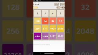 Getting the 65536 tile😎🙏!!!