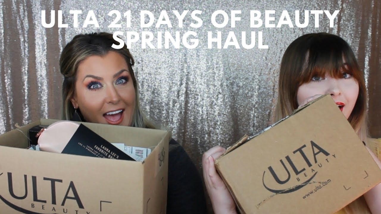 ULTA 21 days of Beauty spring 2018 Haul | Makeup Haul | Hot Mess Momma MD