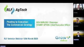 Pivoting to Execution: The Commercial Strategy (RLF Investor Webinar)