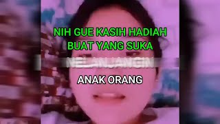 Pesan Singkat Untuk Kamu Yang Suka Ewe Anak Orang