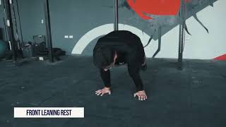 Front leaning rest