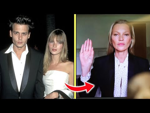 Kate Moss DEFENDS Johnny Depp During Trial #shorts