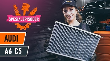 Hvordan bytte pollenfilter på AUDI A6 C5 Avant [AUTODOC-VIDEOLEKSJONER]