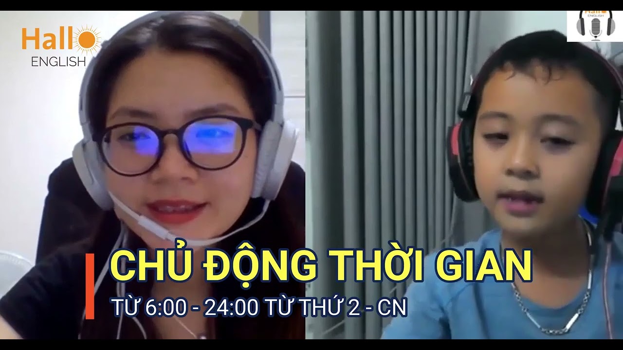 Hallo English - Chương trình học Tiếng Anh 1 kèm 1 chất lượng cao cho trẻ em