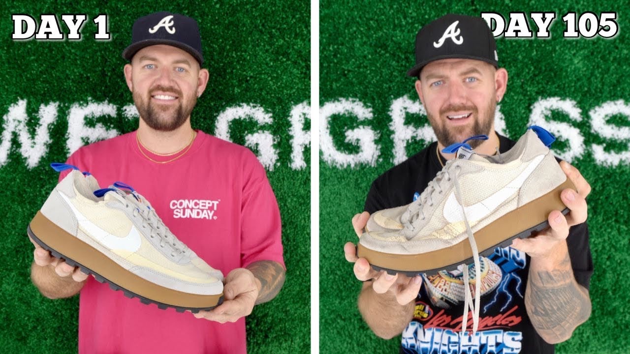 I Wore The Same Sneakers For 100 Days Straight! (Tom Sachs GPS)