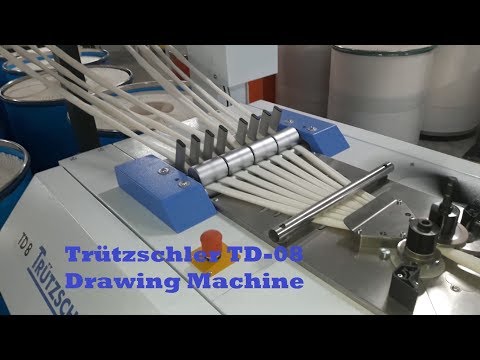 Draw Frame | Trützschler TD-8, 2016 Model Drawing Machine | Trützschler Spinning Machine | A TO Z TV