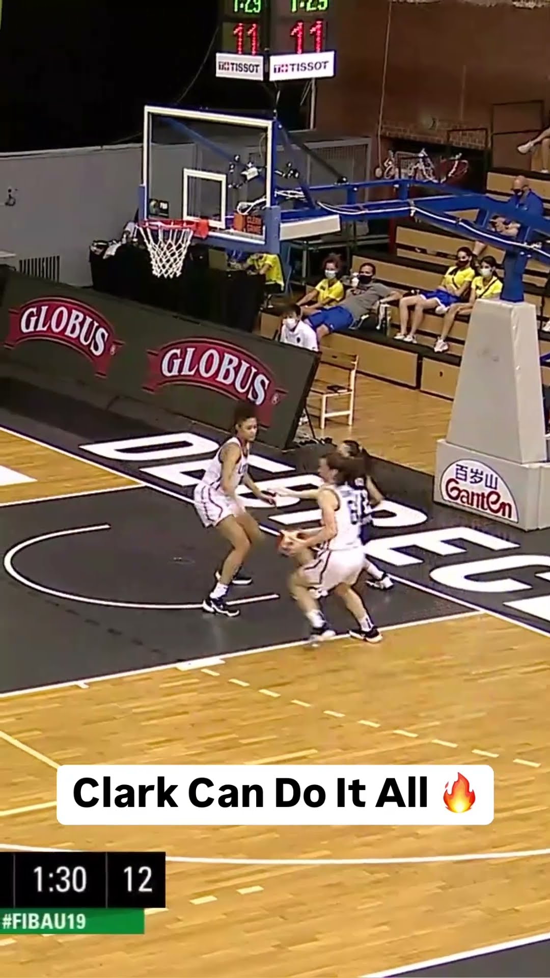 There's nothing Caitlin Clark can't do on the court ?