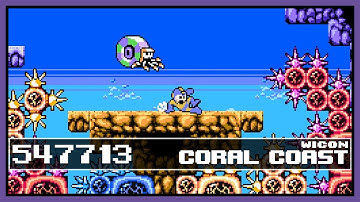 🌊 Beautiful Underwater Level 🦐 | Mega Man Maker 1.8