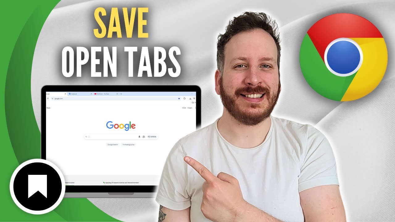 How To Save Open Tabs In Chrome After Closing Google Chrome - YouTube