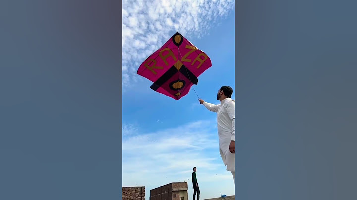 Kite Flying | Patang Bazi | Basant Festival | Beautiful Kite | 6 Tawa | Big Kite