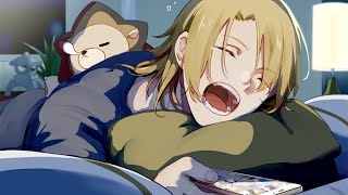 I just woke up ASMR
