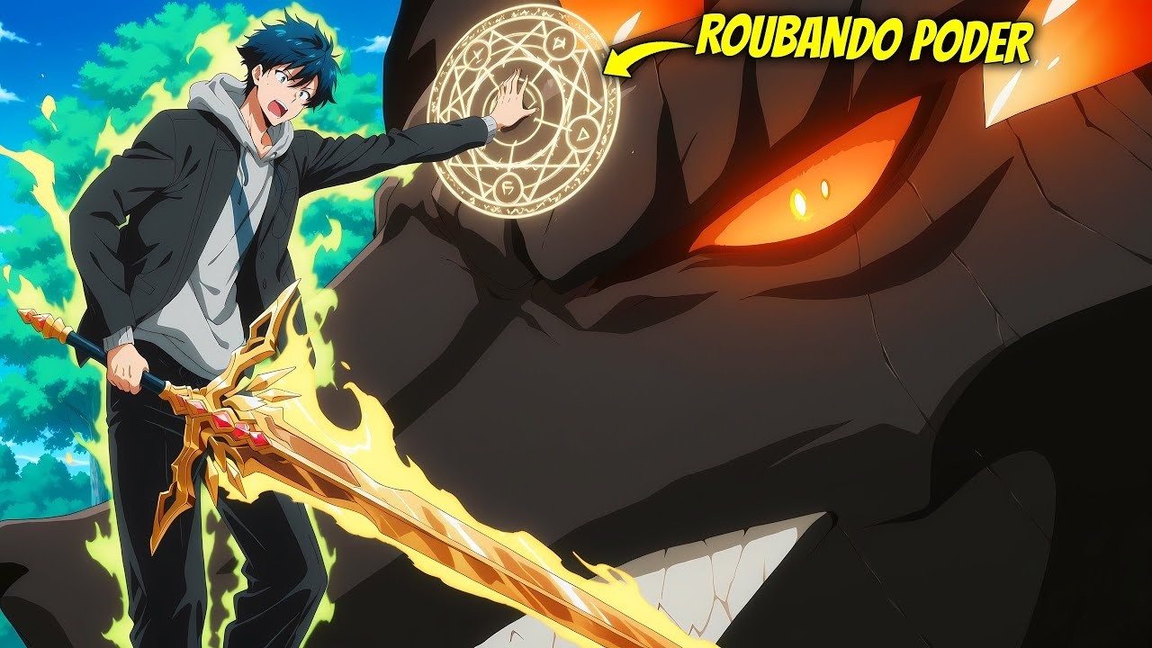 [4] Ele possuiu o BOSS Mais poderoso da masmorra para subir de nível e ficar MAIS FORTE!!