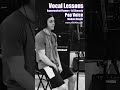 Nikk May - Teaching Kevin "Supermarket Flowers" (Vocal Lesson Video) #shorts
