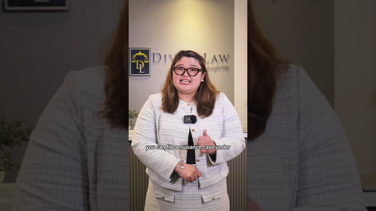 What case can I file against a noisy neighbor?