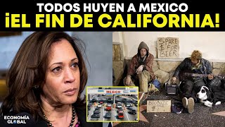 Video thumbnail of "⚠️ÚLTIMA HORA: CRISIS en CALIFORNIA ¡Están HUYENDO a MÉXICO! El FIN del Sueño Americano (DOCUMENTAL)"