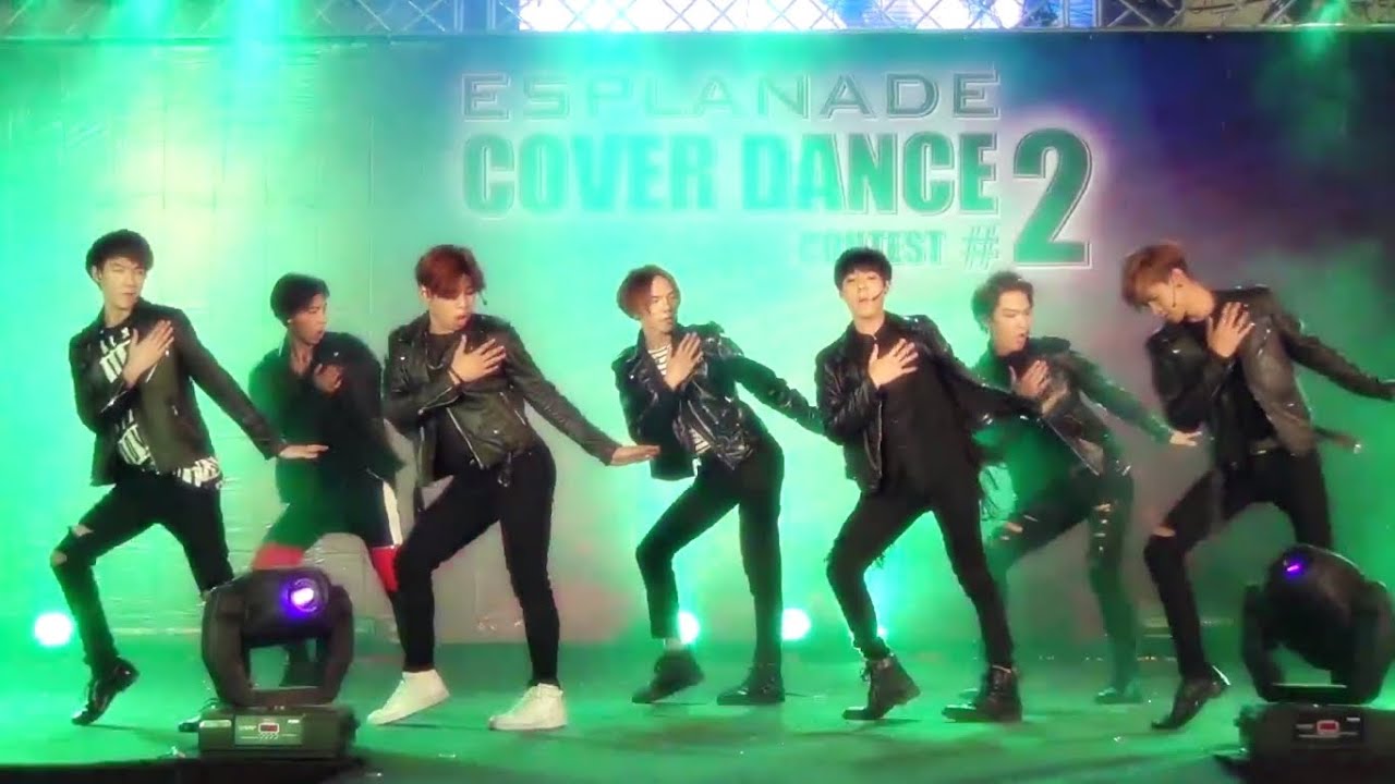 150426 Millenium Boy cover KPOP - WOW + The Hanging Tree + Call Me Baby @Esplanade (Semi)