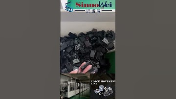 Quartz Wall Clock Movement Machine Automatic Production Line#clock #youtubeshort#sinuowei#Automatic