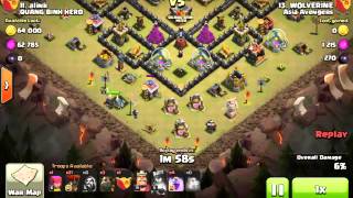 Best Th9 Lavalloon Attack