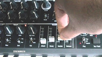Hats, Snares & Shaker On The Arturia Microbrute - SYNTHEMATIX