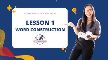 How Vietnamese Words Are Constructed