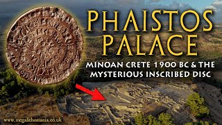 Phaistos Palace | Minoan Origins in Crete 1900 BC and the Mysterious Disc | Megalithomania