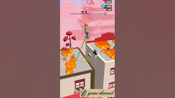 stilts run walk & step over 😉😉 gameplay // l game channel / android,ios 8576666 #mobilegame #shorts