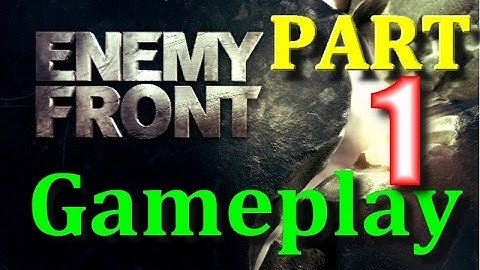 Enemy Front Walkthrough Gameplay Part 1 (PS3) lets play playthrough - Live Commentary