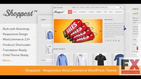 Preview Shoppest - Responsive WooCommerce WordPress Theme