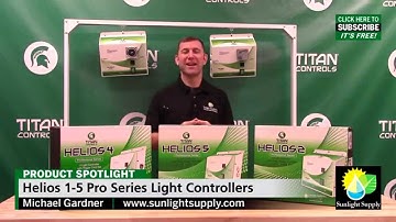 Helios 1-5, Pro Series 4 Light Controllers by Titan Controls