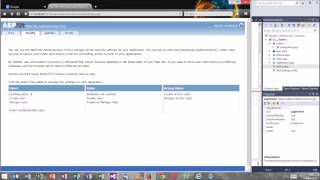 ASP.NET Web Administration Pages in VIsual Studio