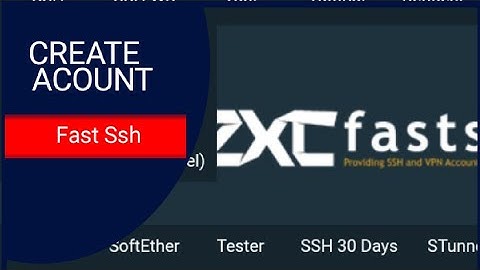 Cara Membuat SSH| Fast Ssh