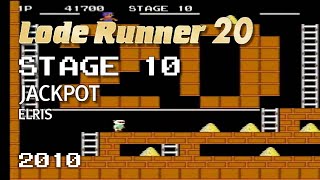 Lode Runner 20 - Stage 10 JACKPOT - ELRIS [2010]