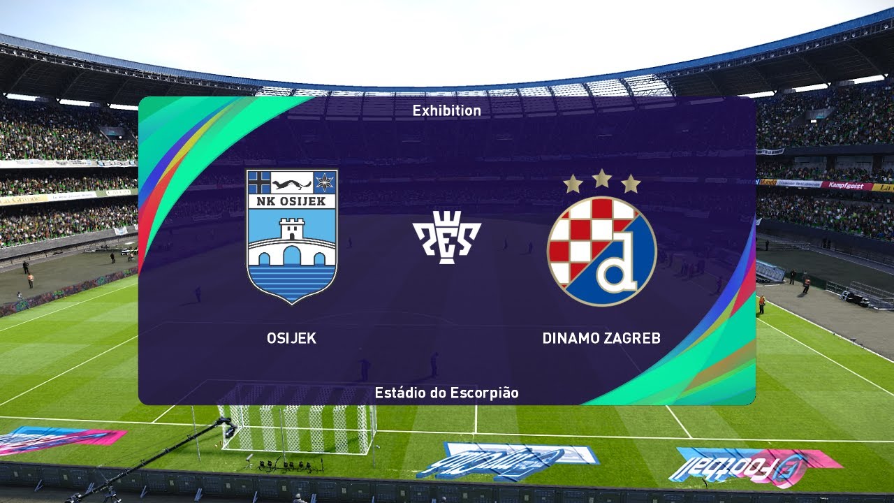 NK Osijek vs Dinamo Zagreb (07/05/2023) HNL PES 2021 - YouTube